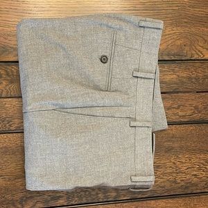 Ralph Lauren gray flat front slacks 35/32